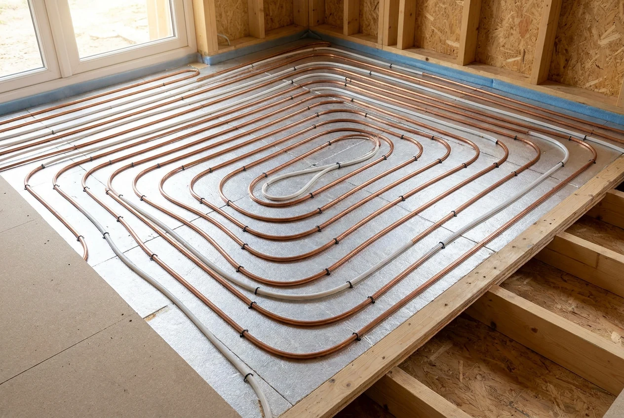 Plancher chauffant à Générac