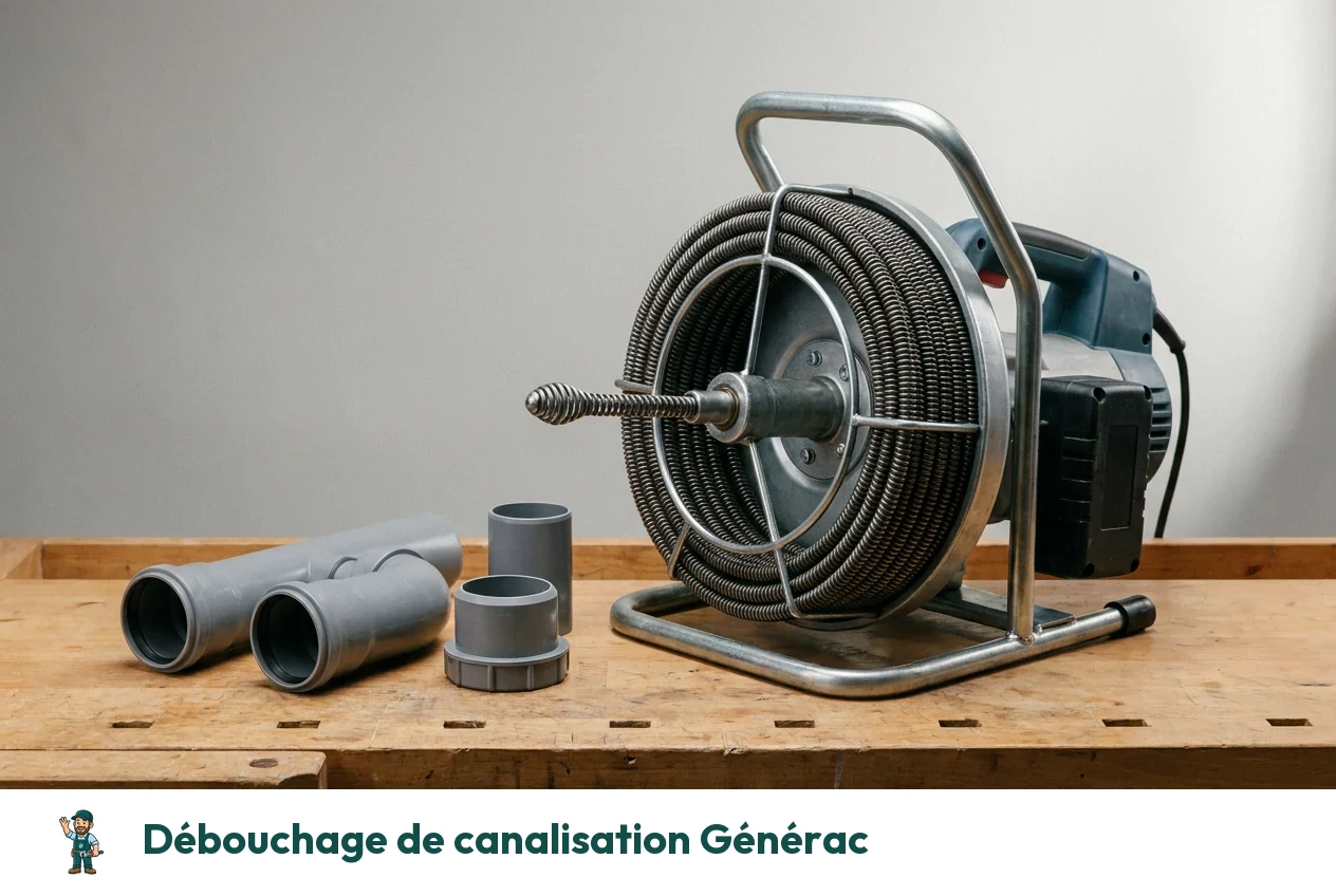 Débouchage de canalisation à Générac