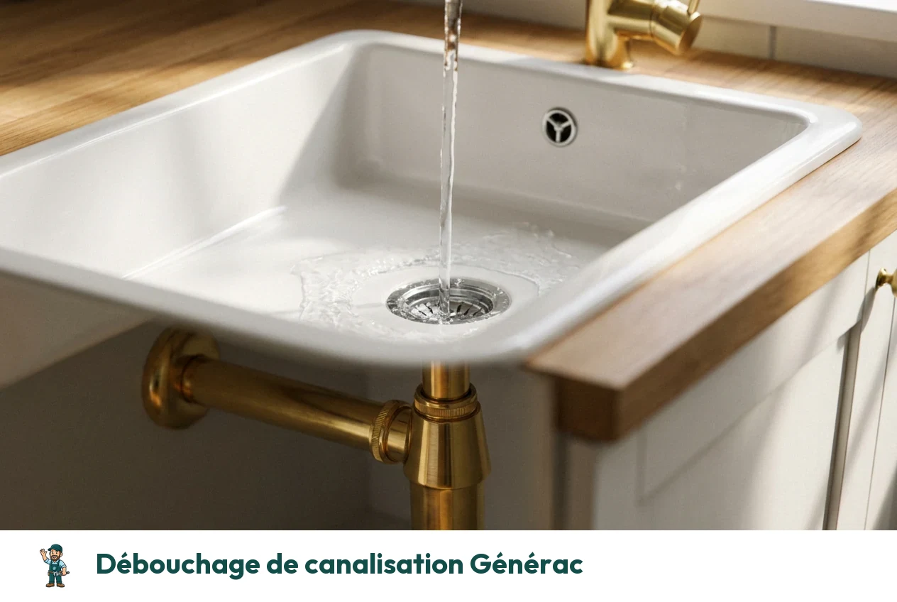 Débouchage de canalisation à Générac
