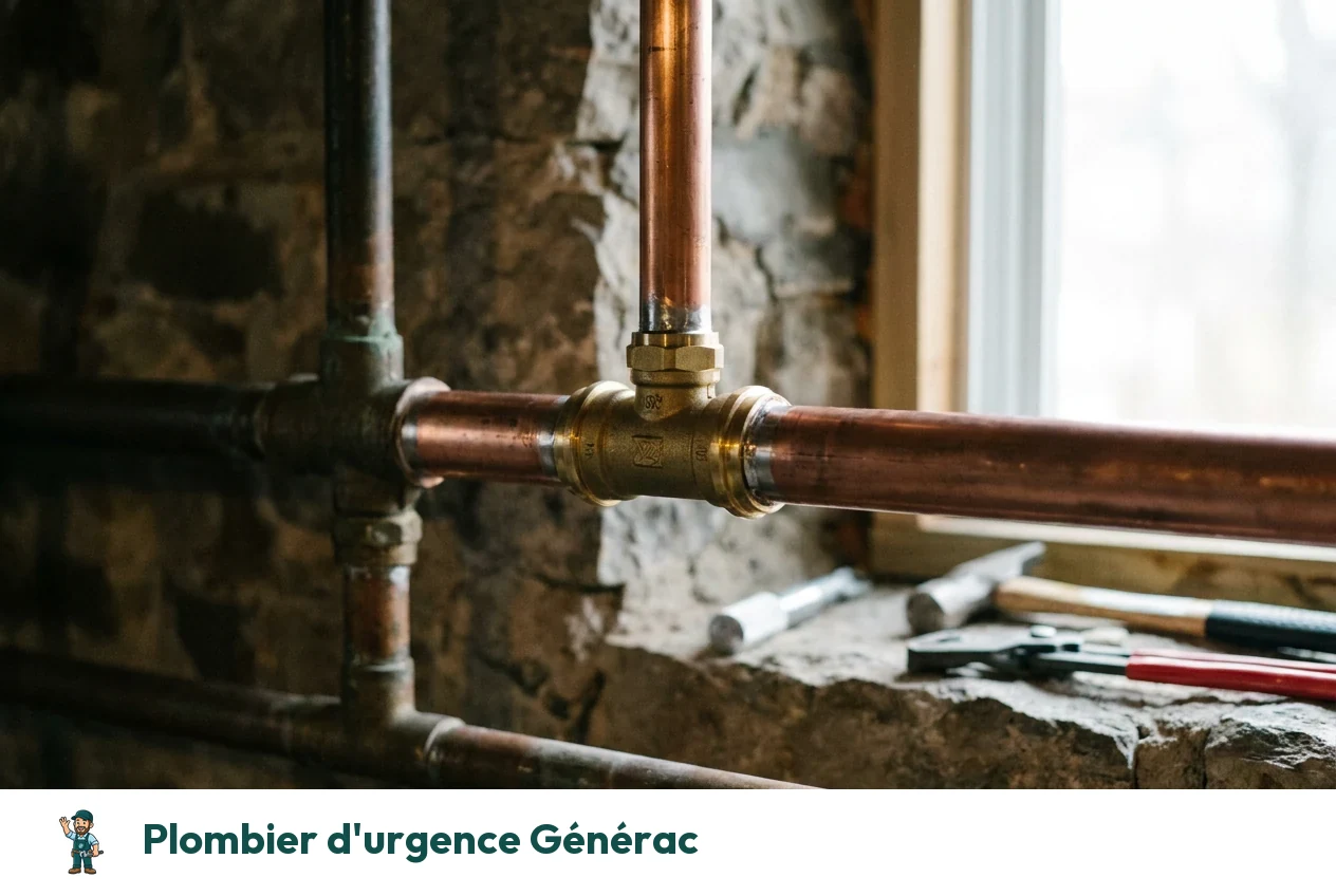 Plombier d'urgence à Générac