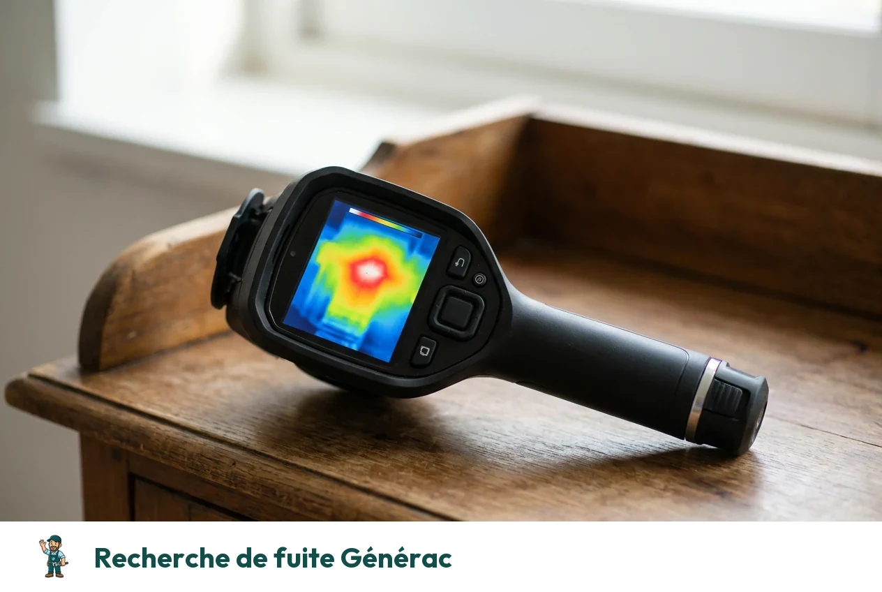 Recherche de fuite à Générac