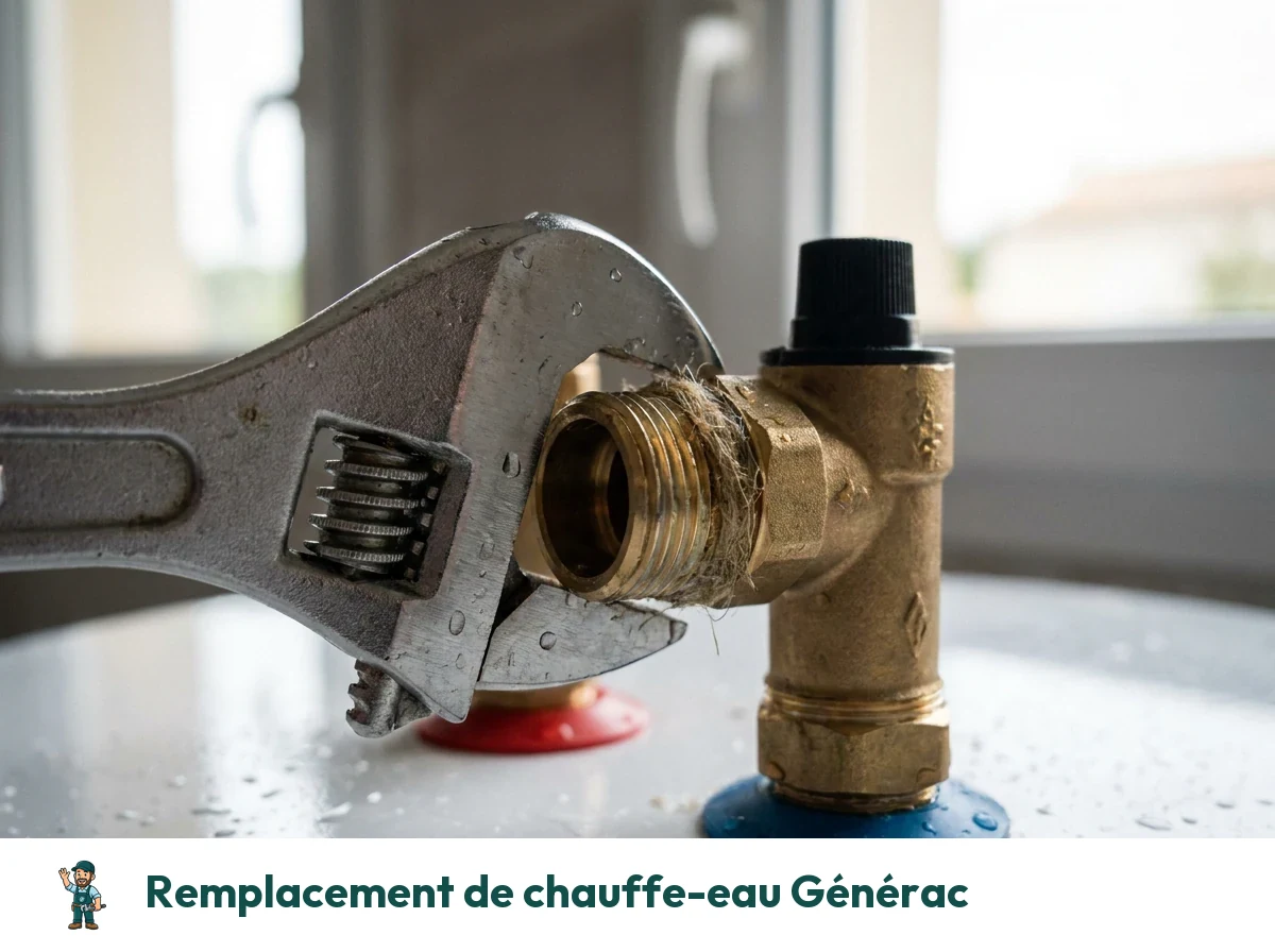 Remplacement de chauffe-eau à Générac