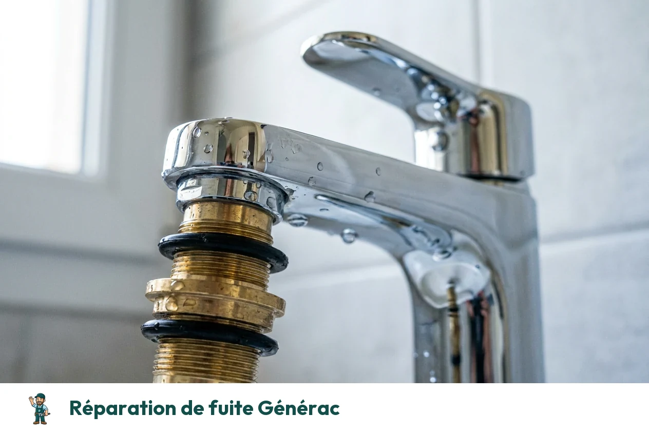 Réparation de fuite à Générac