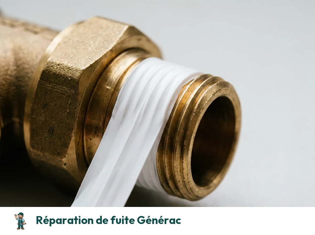 Réparation de fuite à Générac
